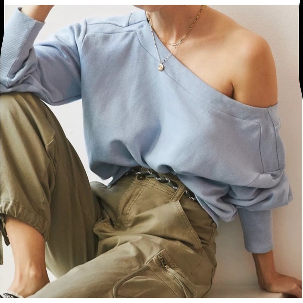 Maeve Anthropologie V Back Sweatshirt